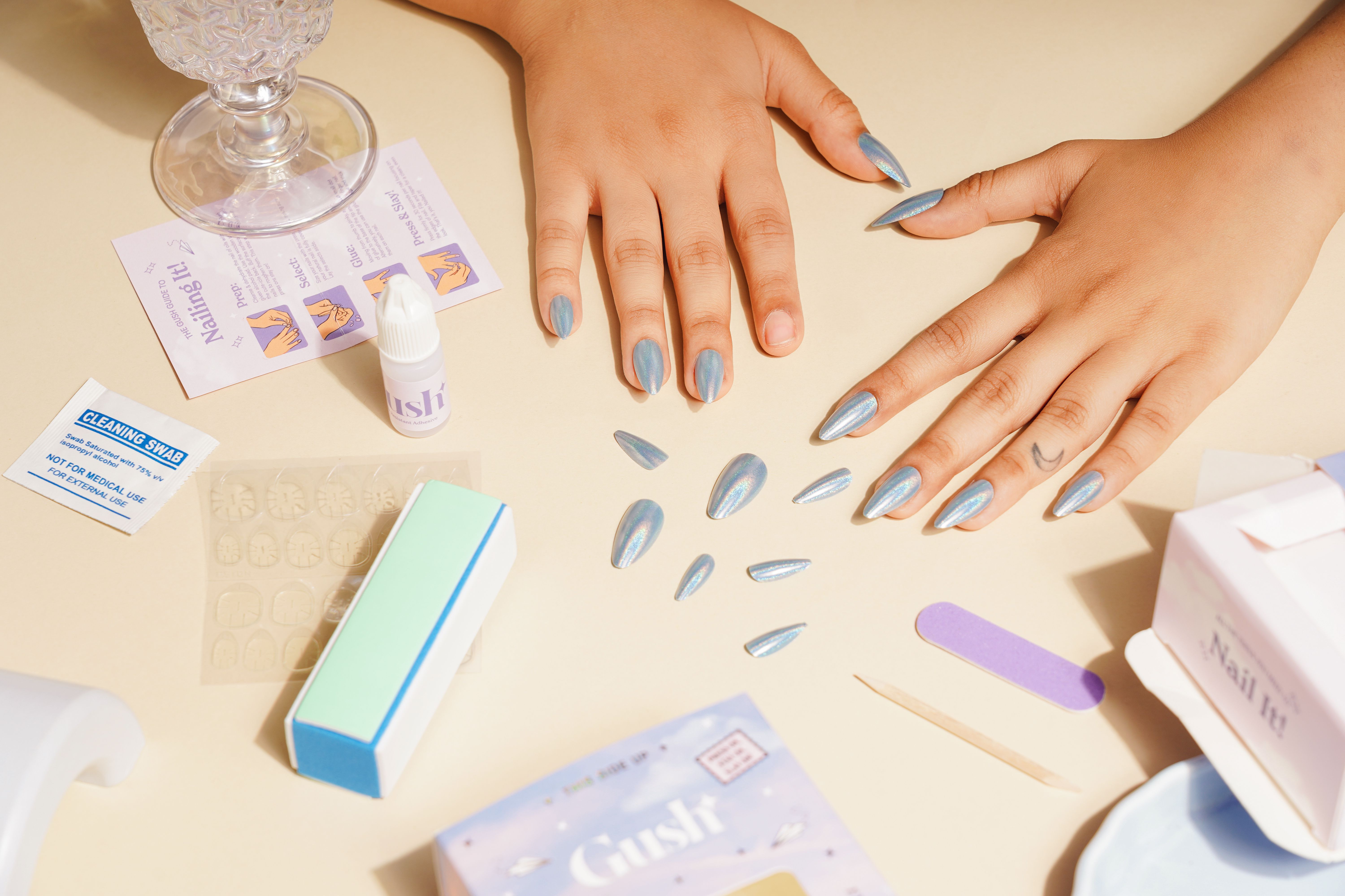 gush nails — photograph 1 by Nandika Shah