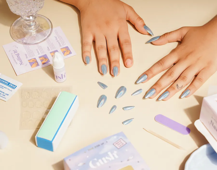 gush nails — photograph by Nandika Shah